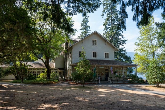 Lake Crescent Lodge in Port Angeles, Washington State.